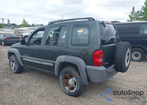 2002 Jeep Liberty Sport from USA, damaged, VIN 1J4GL48K12W155556